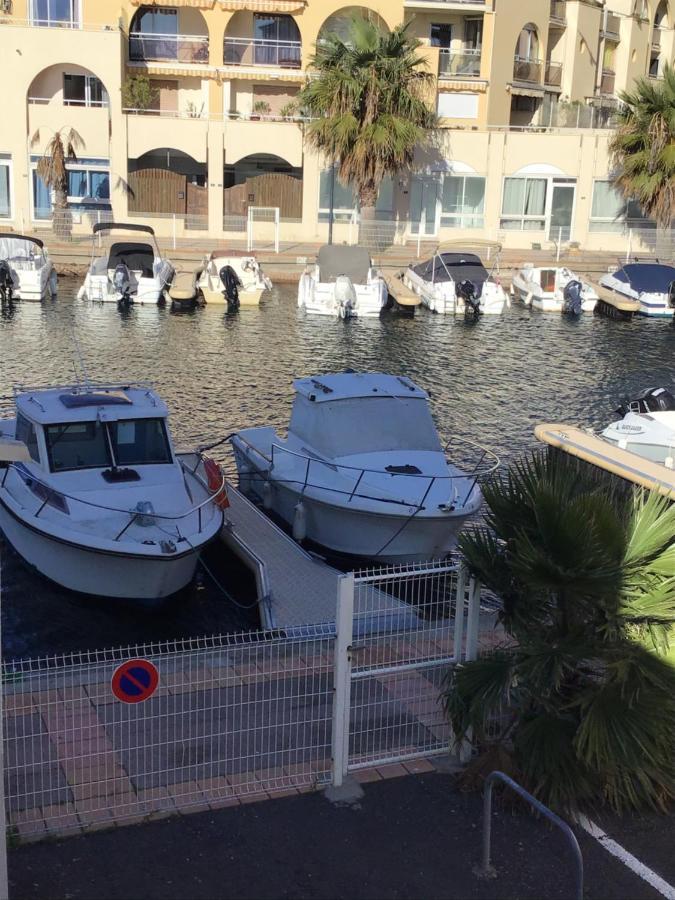 Studio Climatise Classe 2 Dans Marina Proche Mer Et Etang - Lit Wifi Fibre Et Parking Prive Sète Exterior foto